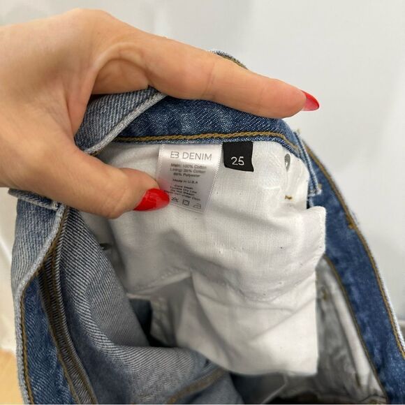 EB Denim Unraveled Two Tone Jeans - Picture 11 of 13